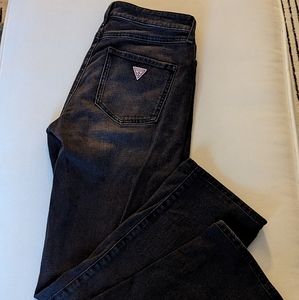 Guess mid-rise straight-leg jean